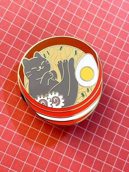 Ramen Cat Hard Enamel Pin