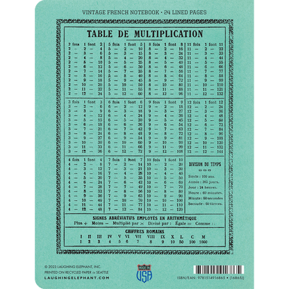 Mucha - Vintage-Style French Notebook