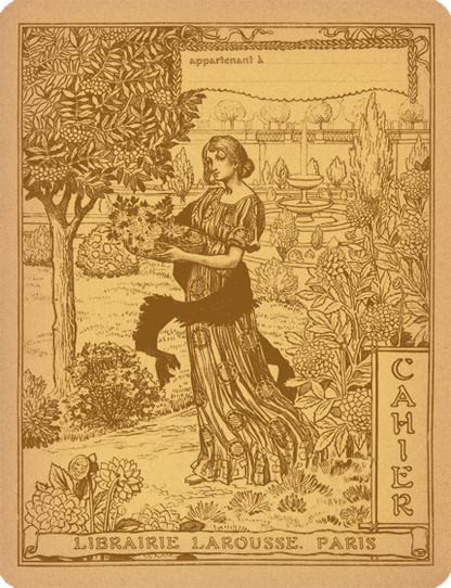 Larousse Books - Vintage-Style French Notebook