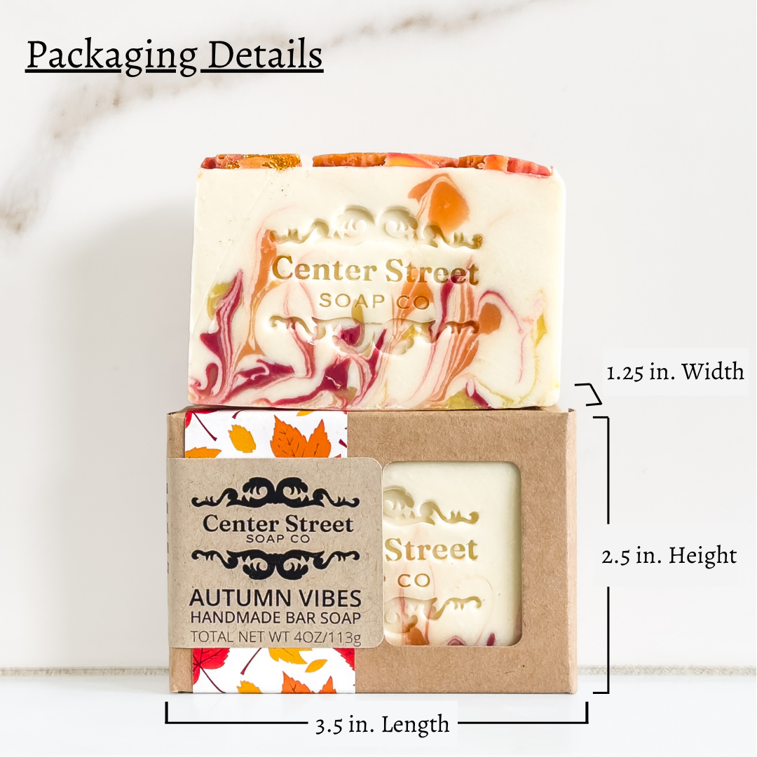 "Autumn Vibes" Handmade Bar Soap