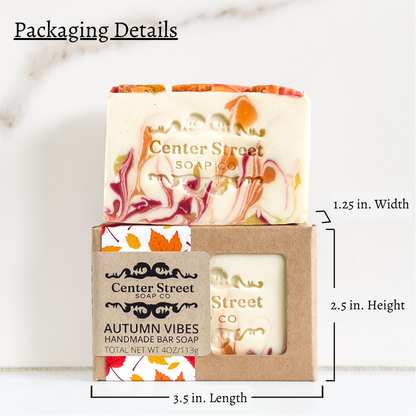 "Autumn Vibes" Handmade Bar Soap