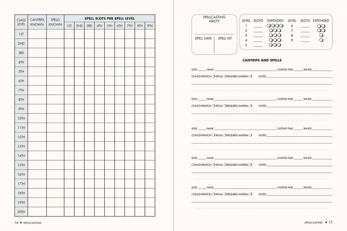 RPG Campaign Journal