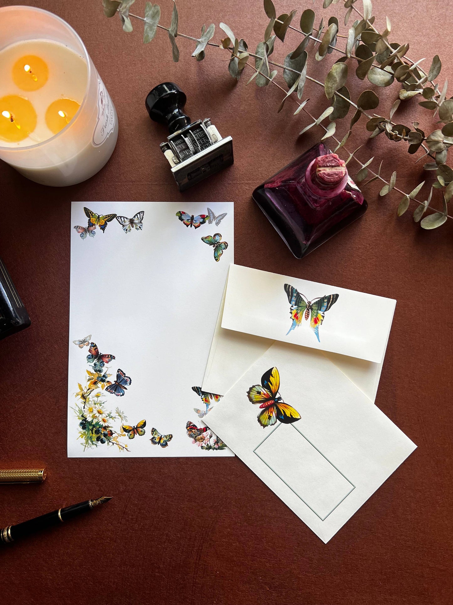 Butterflies Letter Writing Set