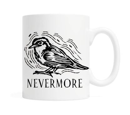 "Quoth The Raven Nevermore" Poe Coffee or Tea Mug
