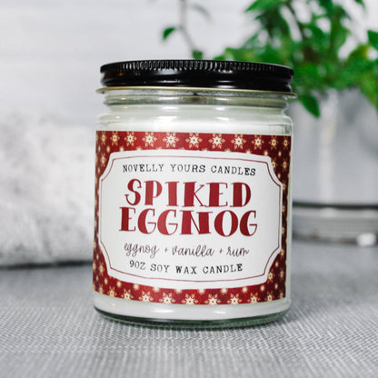 Spiked Eggnog Candle