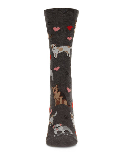 Canine Friends Bamboo Crew Socks