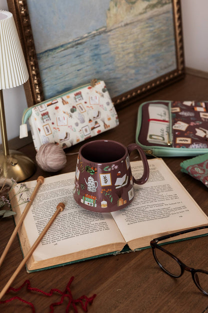 Book Nook Tea Infuser Mug