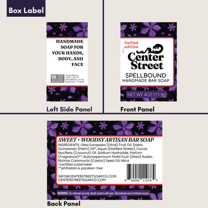 Spellbound Halloween Handmade Bar Soap - 4oz