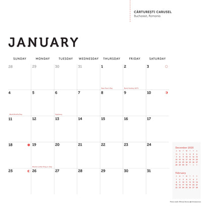 This Is My Bookstore 2026 Wall Calendar