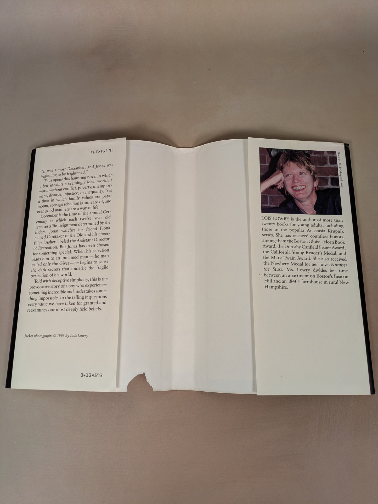 The Giver - First Edition Hardcover