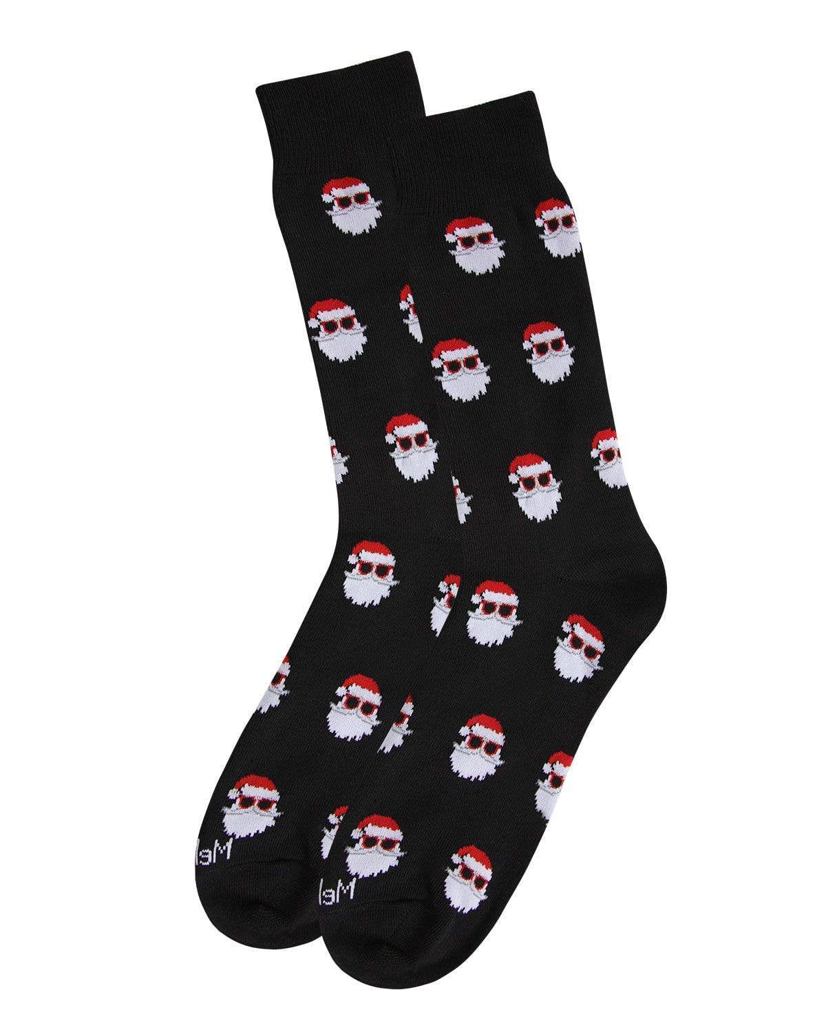 Santa Shades Men's Crew Socks