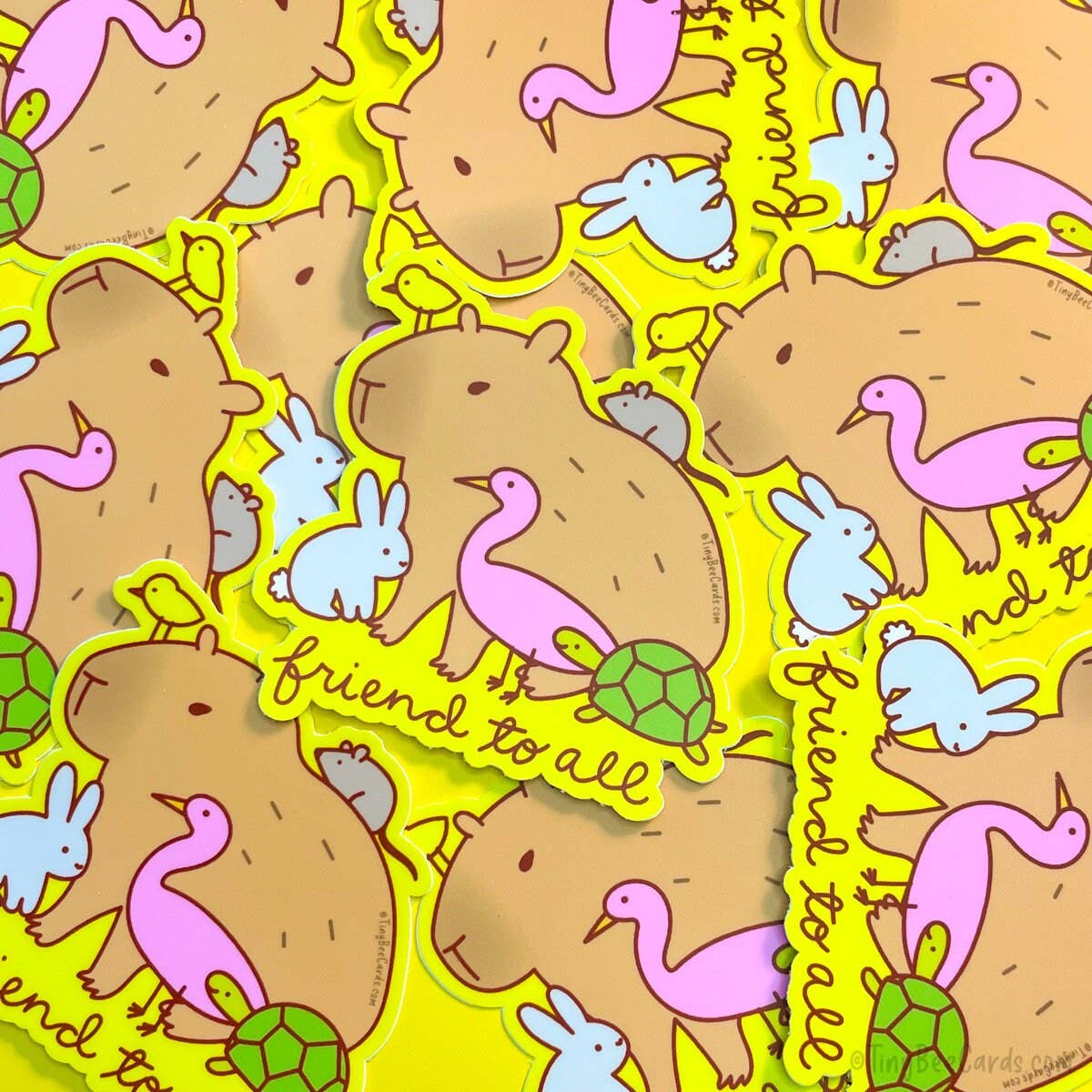Capybara Sticker Example