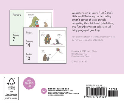 Little World of Liz Climo 2027 Daily Calendar