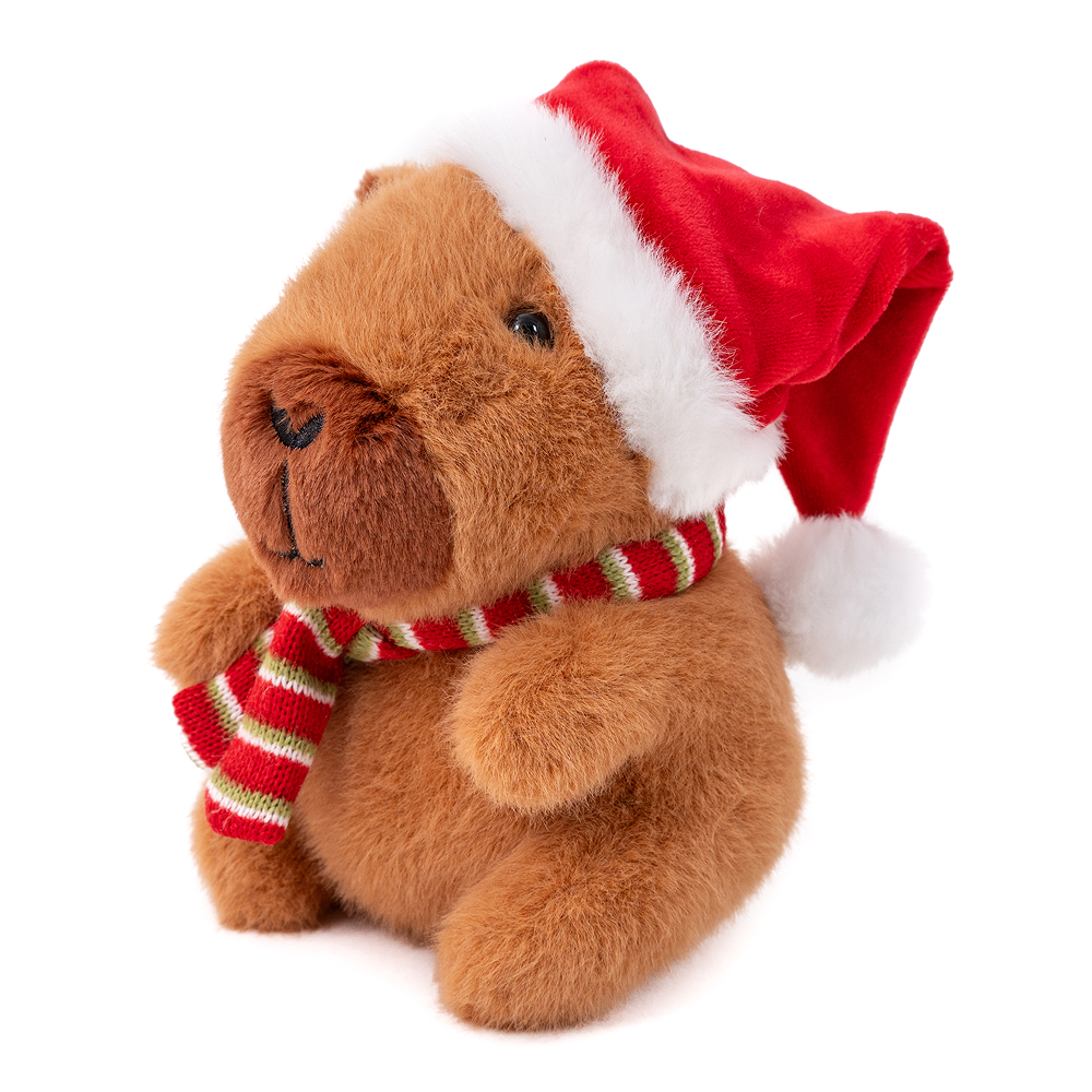 Little Christmas Capybara Plush