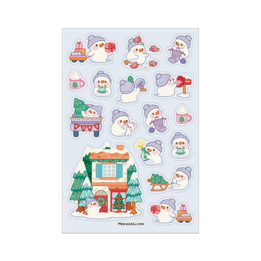 Life of a Snowman Sticker Sheet