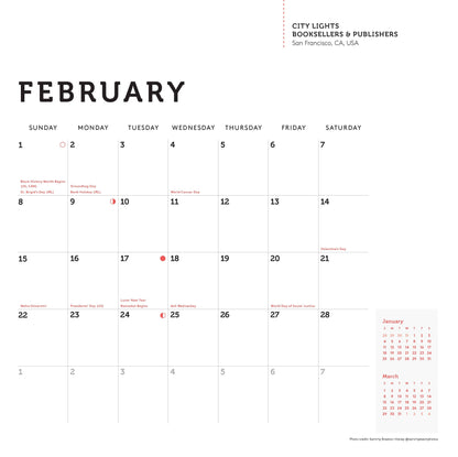 This Is My Bookstore 2026 Wall Calendar
