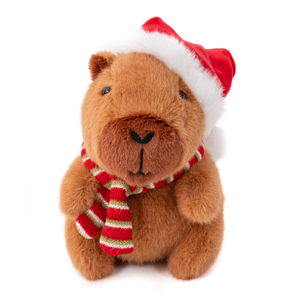 Little Christmas Capybara Plush