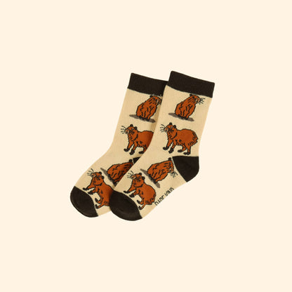 Kids Capybara Socks