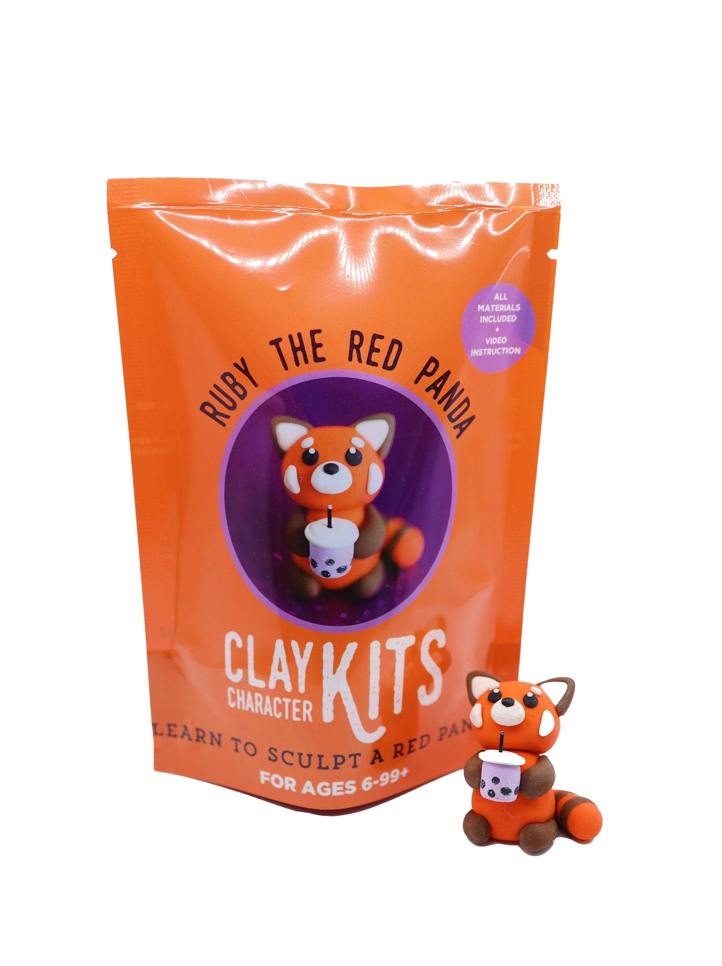 Red Panda Polymer Clay Kit