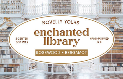 Enchanted Library Candle