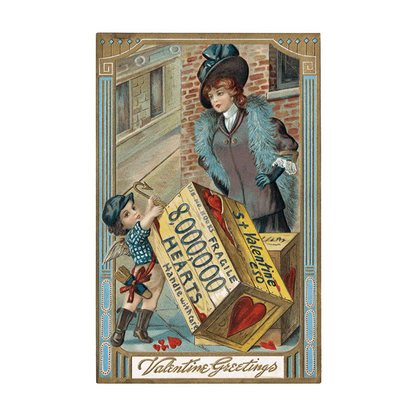 Victorian Valentine Postcard Book
