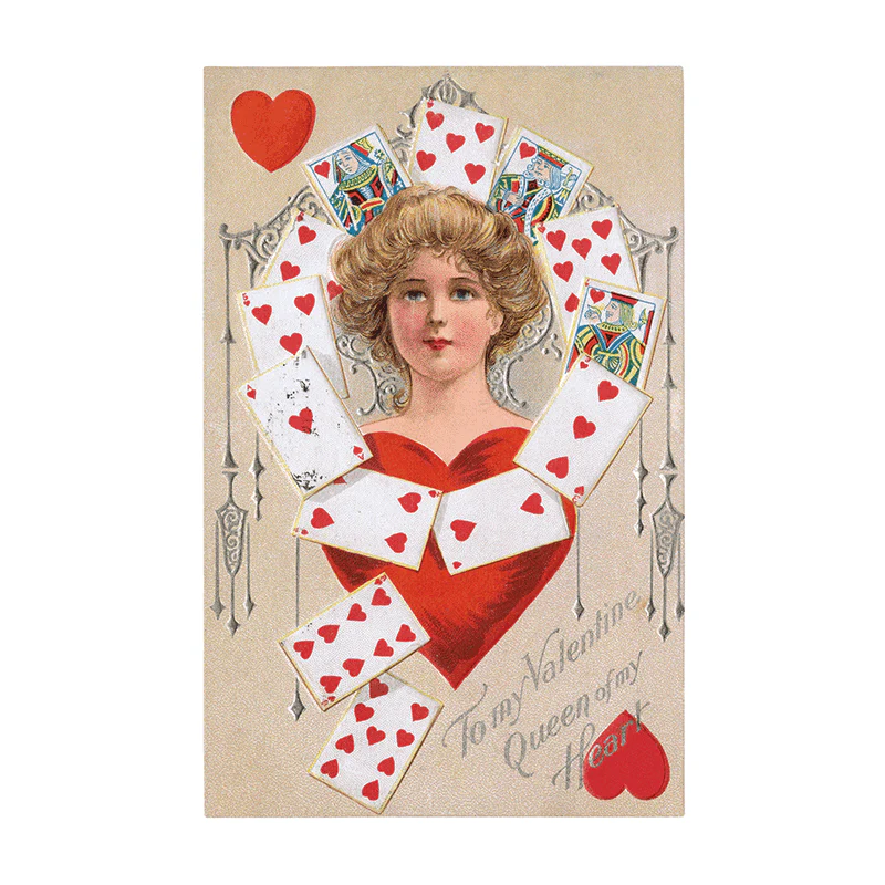 Victorian Valentine Postcard Book