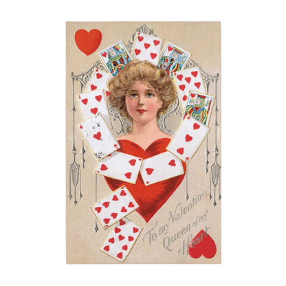 Victorian Valentine Postcard Book
