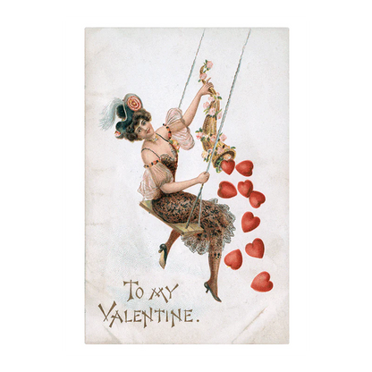 Victorian Valentine Postcard Book
