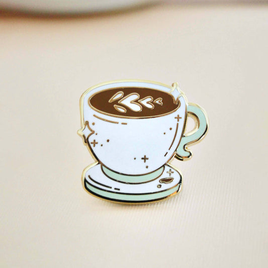 Latte of Love Enamel Pin